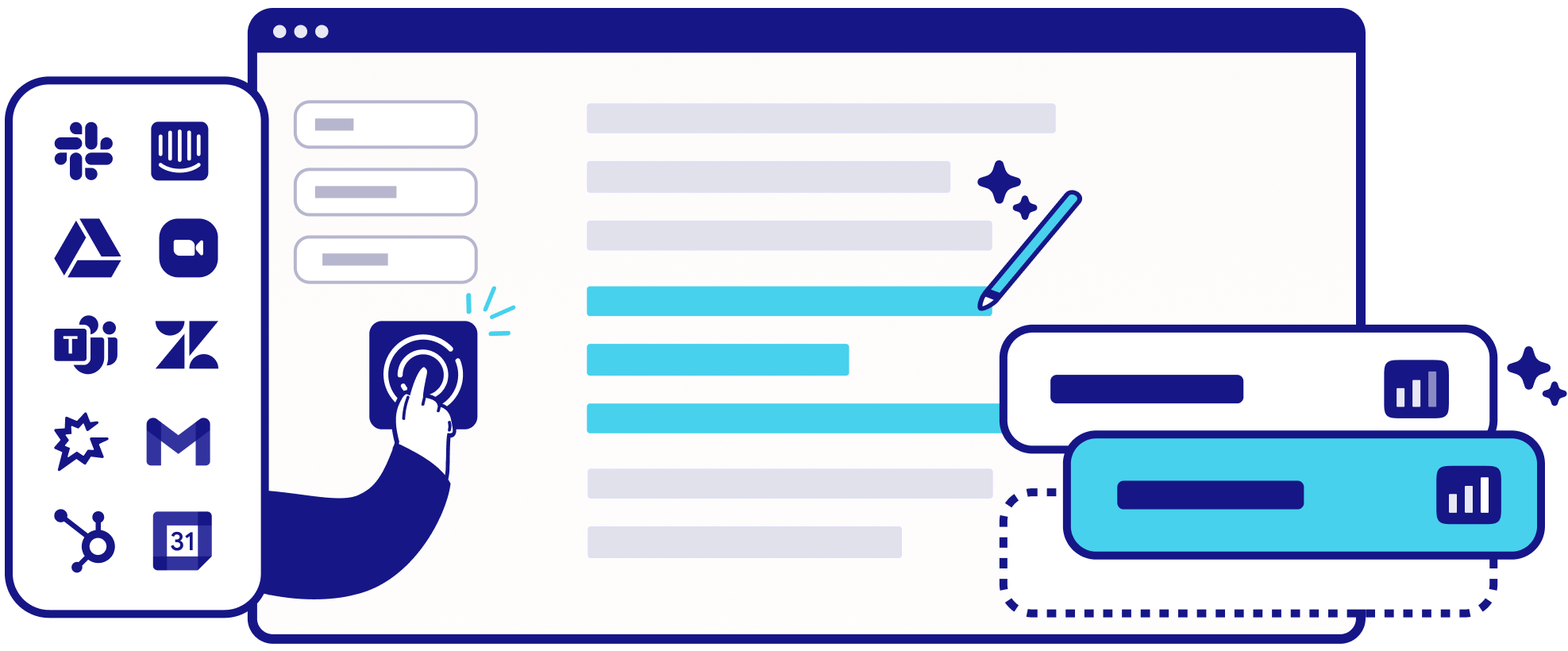 Stepflow AI agent illustration